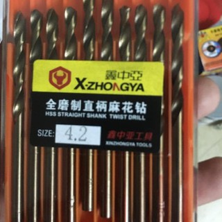 Mũi khoan sắt inox mũi khoan $ 4.2 1 hộp 10 mũi