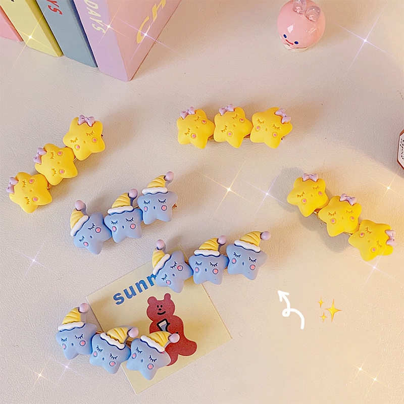 Kẹp Tóc Hình Hoạt Hình Xinh Xắn Cho Bé Gái