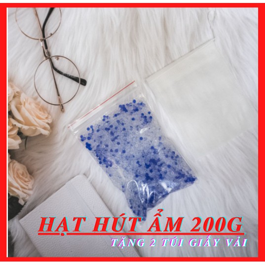 {HOT} Hạt Hút Ẩm Xanh - Xanh Trắng - Trắng (Hạt chống ẩm mốc, khử mùi) Bảo Quản Máy Ảnh, Thiết Bị Công Nghệ, ...