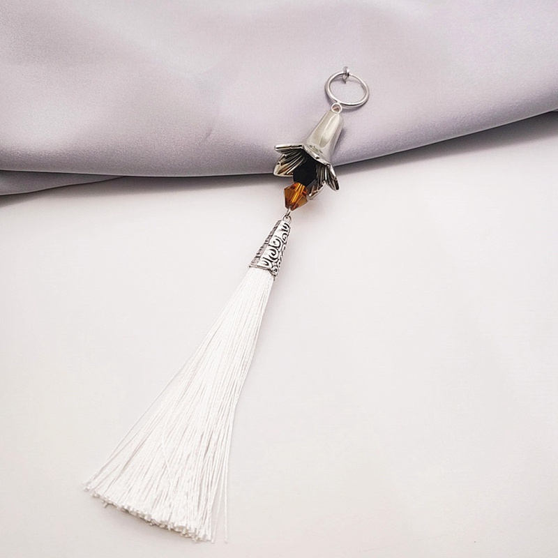 Tmdbyx  Khuyên tai tua rua dài anime Genshin Impact Zhongli làm đạo cụ hóa trang cho nam và nữ 1:1