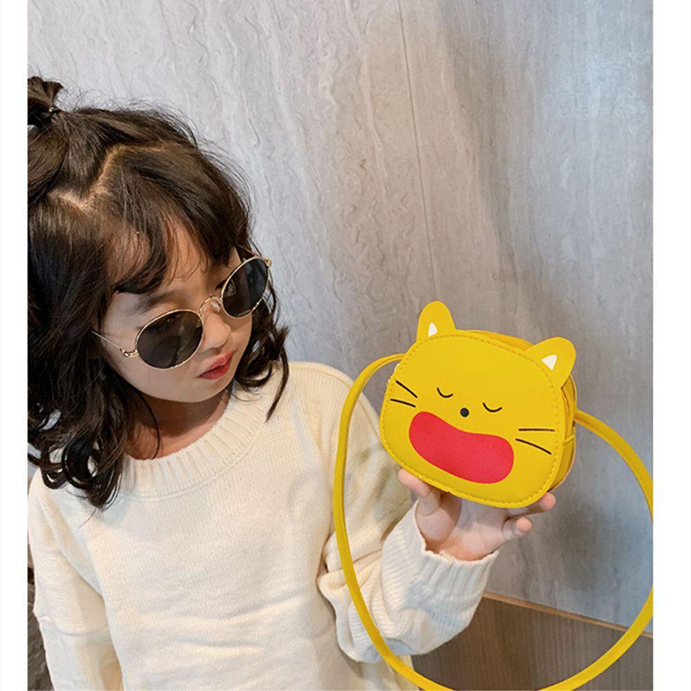 Túi Đeo Chéo Hình Mèo Dễ Thương Cho Bé Trai Và Gái