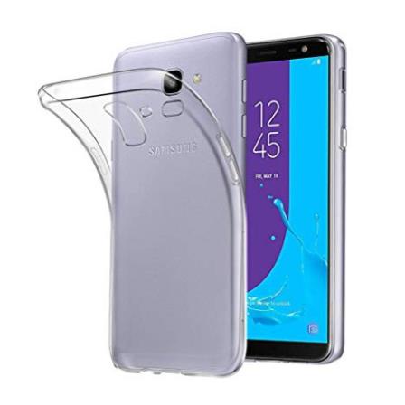Ốp Silicon dẻo Samsung Galaxy J6 2018 / J600 (trong suốt) - Hàng loại 1