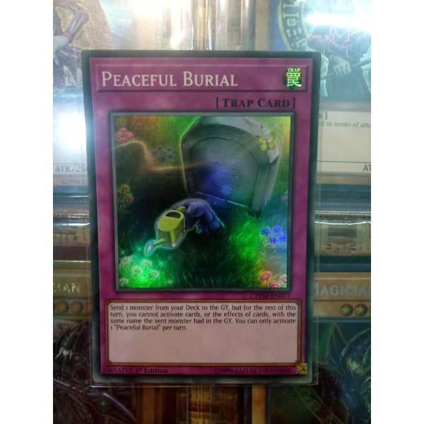 thẻ bài yugioh PEACEFUL BURIAL