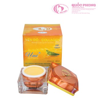 Kem trắng da - ngừa lão hóa - chống nắng - tái tạo da tinh chất tổ yến bio collagen chính hãng umi