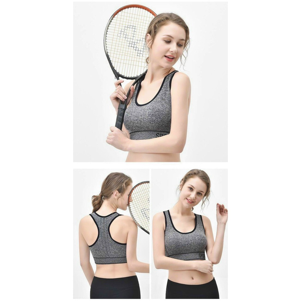 Áo bra sport tập gym, yoga, aerobic freesize 45-55kg cao cấp mã FLA02