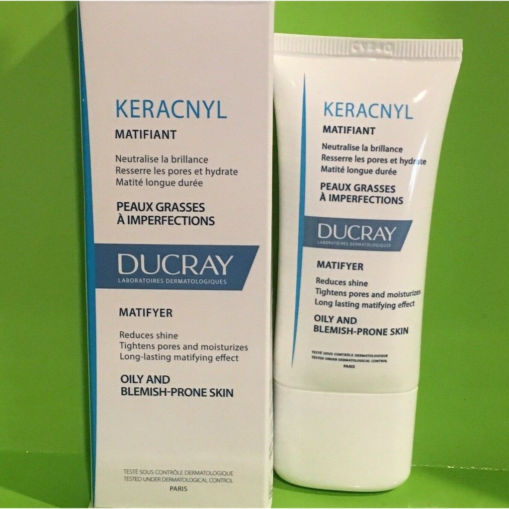 Ducray Keracnyl Matificante 30ml - Kem Dưỡng Kiềm Dầu