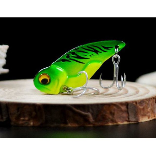 Mồi câu lure cá sắt VIB , mồi lure cá lóc, cá chẽm full lưỡi BKK