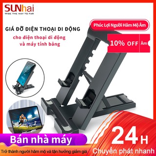 Giá đỡ điện thoại di động và máy tính bảng để bàn gấp được tiện dụng