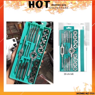 Bộ taro tạo ren 20 chi tiết( hàng tốt)