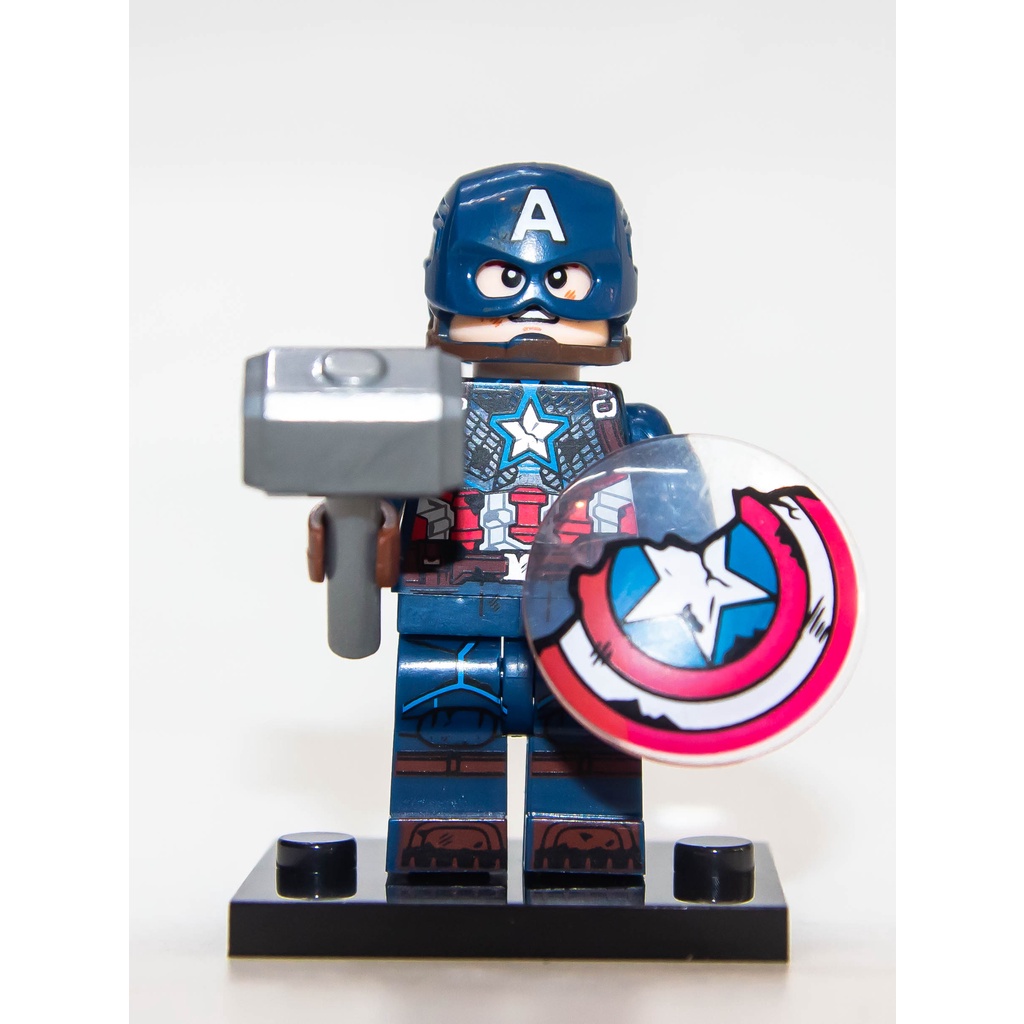 lego captain america mô hình lắp ghép