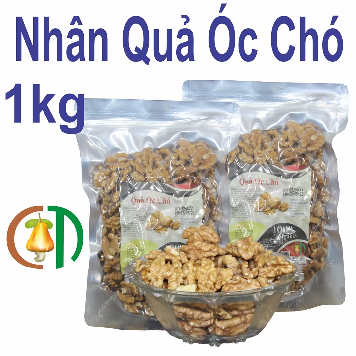 Quả Óc Chó Tách Vỏ, Nhân Quả Óc Chó Của Mỹ 1kg Hàng Mới, Loại 1