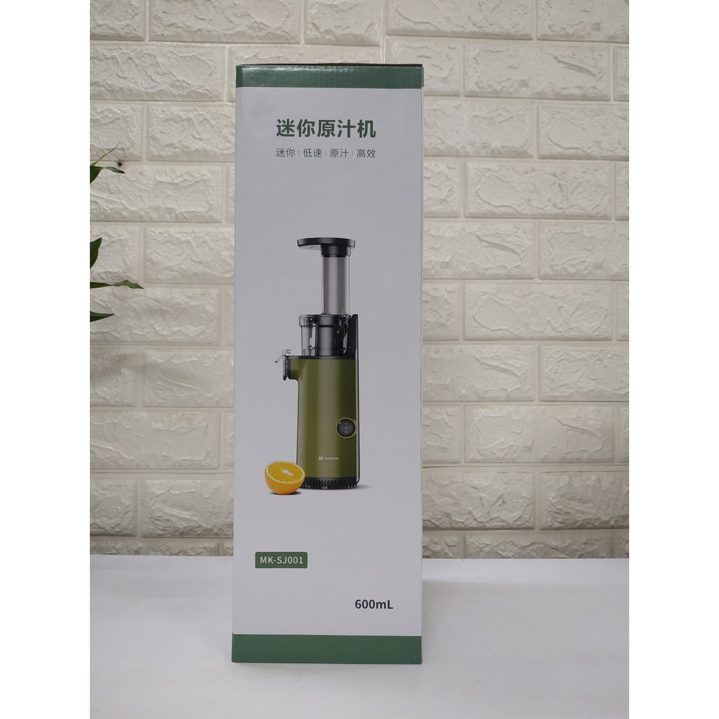 Máy ép chậm mini Mokkom MK-SJ001 250ml - 2 màu, nhỏ gọn, tiện lợi