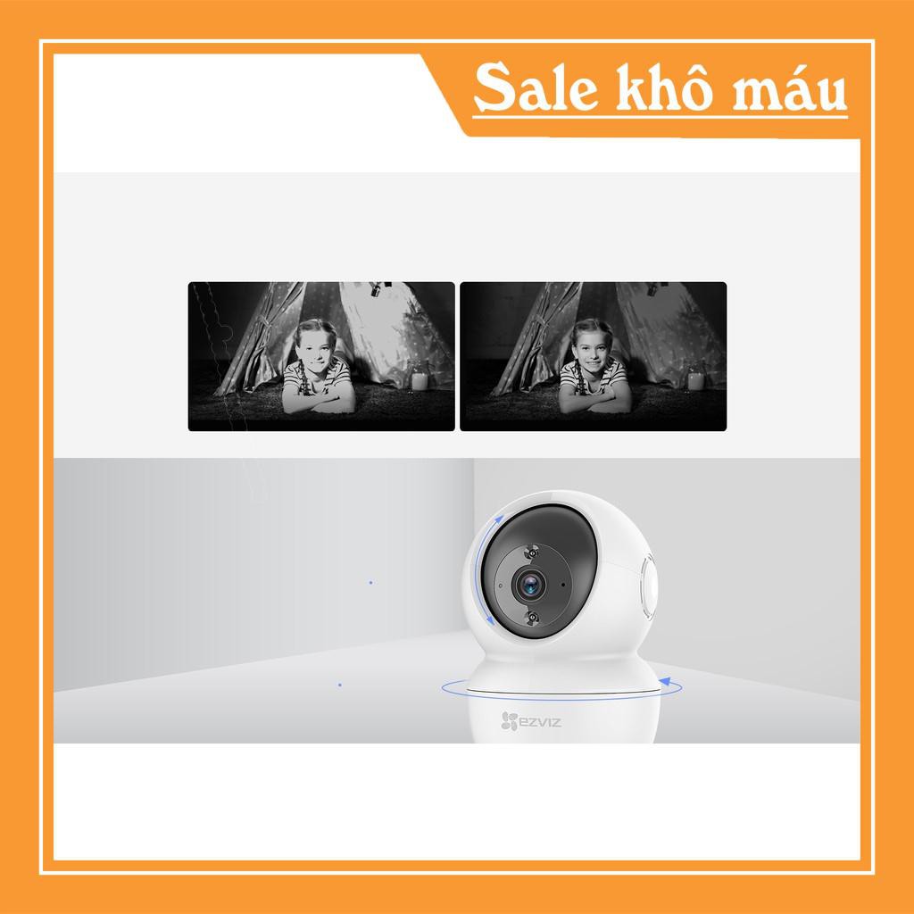 Camera IP WIFI EZVIZ C6N 1080P - FullHđ Kết nối WIFI, Xoay 360 độ đàm thoại 2 chiều