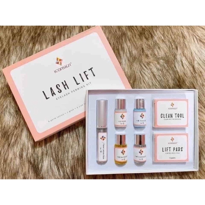 Set uốn mi 6D uốn mi collagen