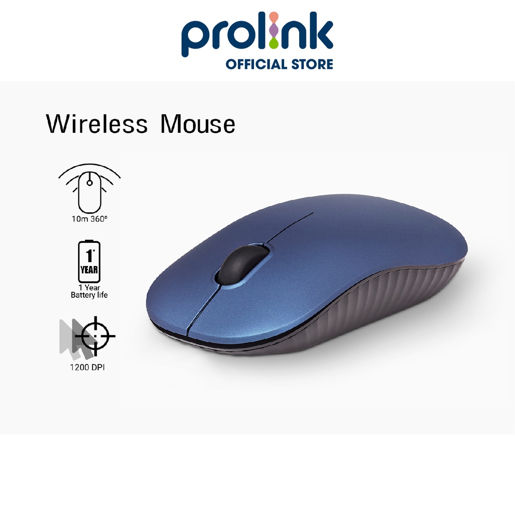 [Mã BMBAU50 giảm 7% đơn 99K] Chuột Máy Tính Không Dây Cao Cấp Giá Rẻ Wireless PROLiNK PMW5009 - Bảo Hành 12 Tháng