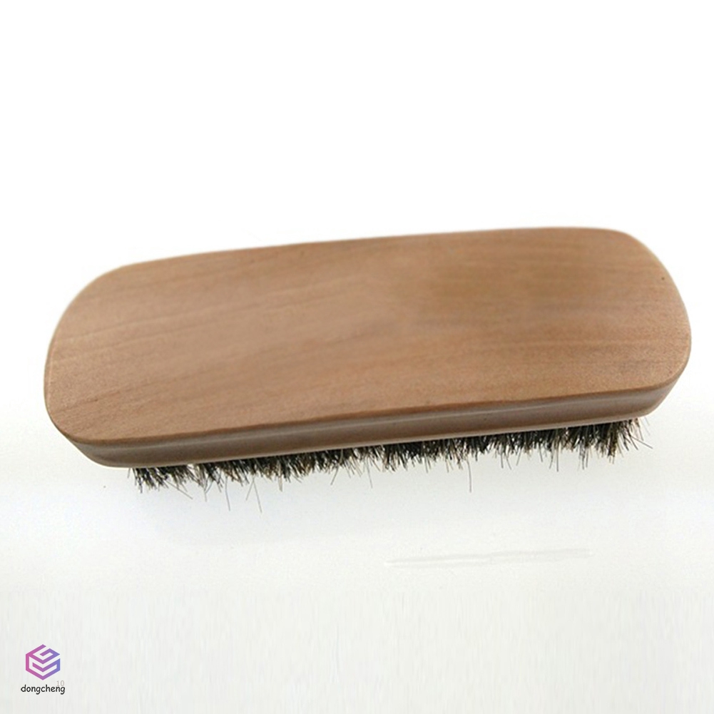 [Hàng mới về] Bàn chải đánh bóng giày cán gỗ chuyên nghiệp tiện lợi