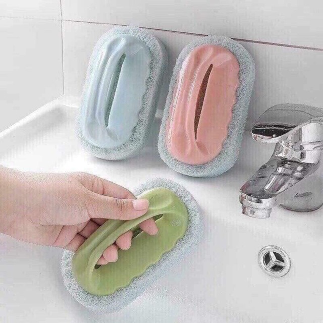 Bàn chải cọ đa năng có tay cầm