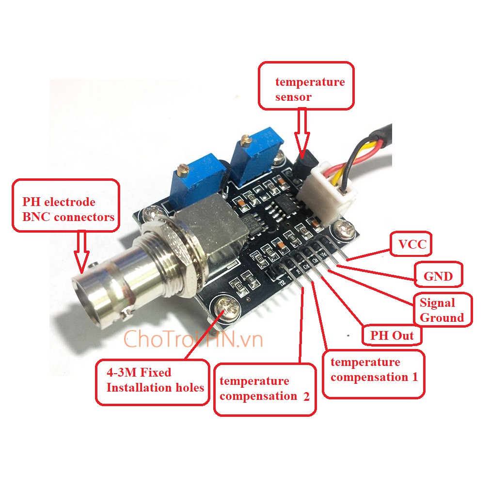 Module Độ PH - Nhiệt Độ