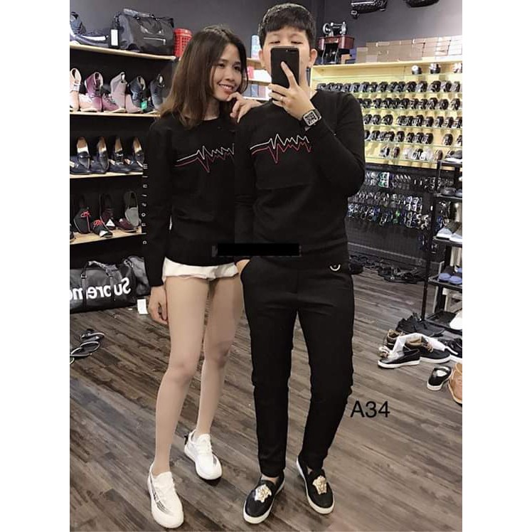 áo đôi thu đông nhịp tim
