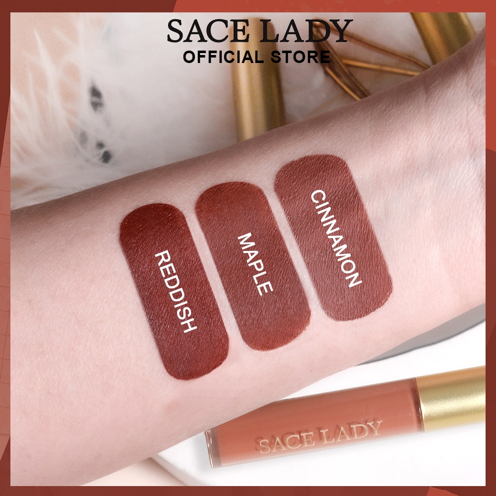 Son kem lì SACE LADY mịn như nhung chống nước bền màu cao cấp 3x1.8ml