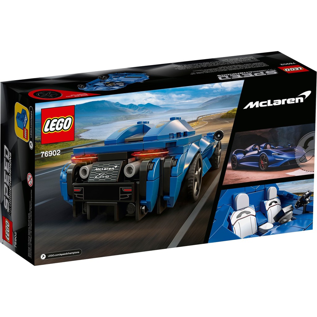 LEGO 76902 Speed Champions - Siêu Xe Mclaren Elva