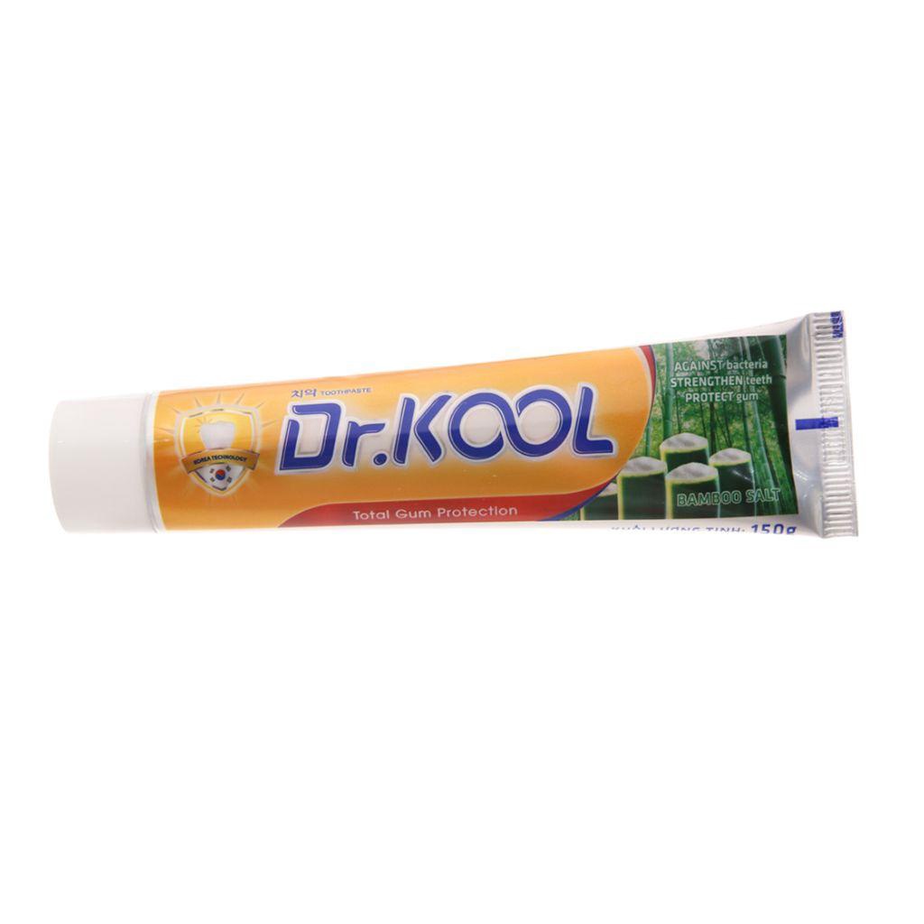 Kem đánh răng Dr. Kool muối tre bảo vệ nướu toàn diện 150g