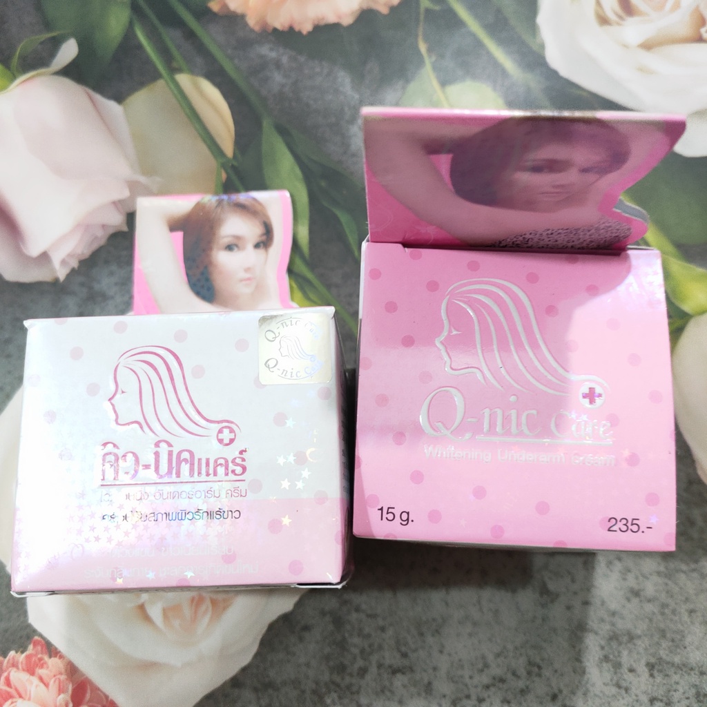 Kem Chống Thâm Vùng Da Dưới Cánh Tay Q Nic Care Thái Lan 15g