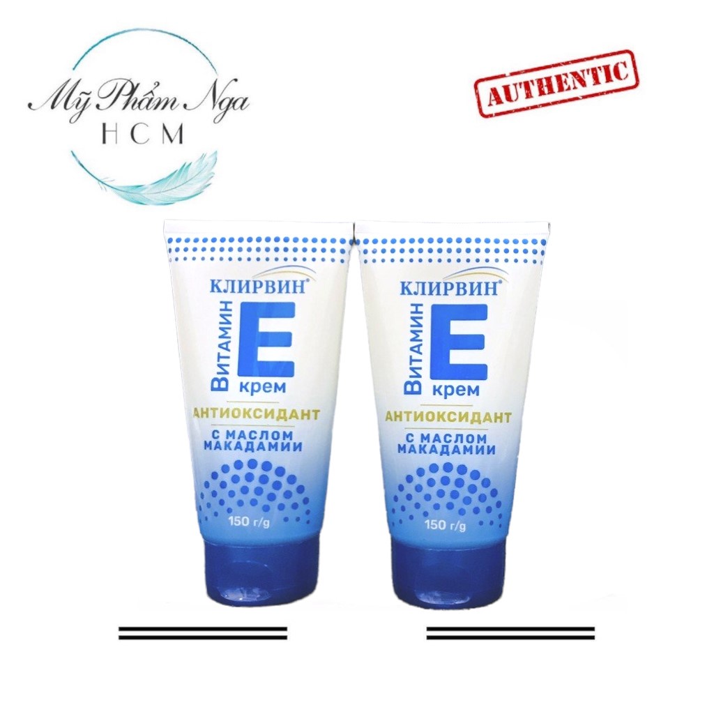 Kem dưỡng ẩm chống oxy hoá với vitamin E và dầu Macadamia 150ml của Nga
