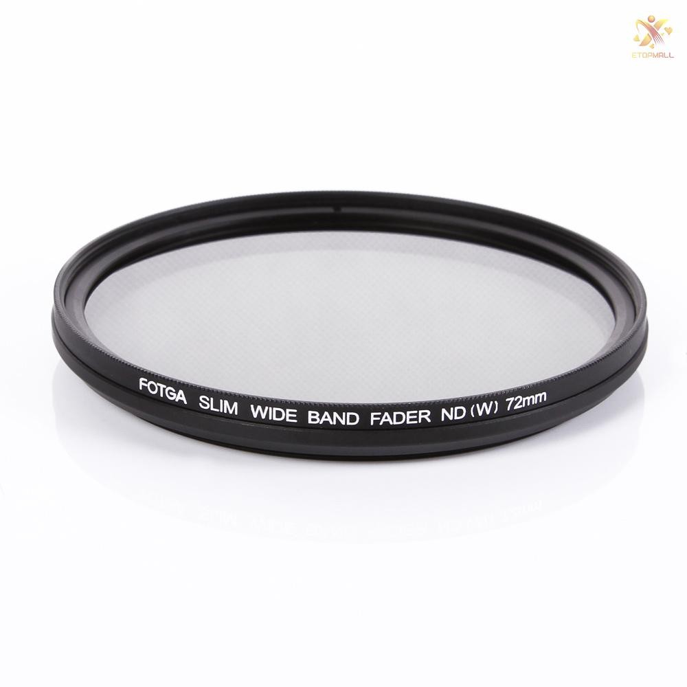 Bộ lọc ND 72mm ND2 thành ND400 dành cho Canon /Nikon