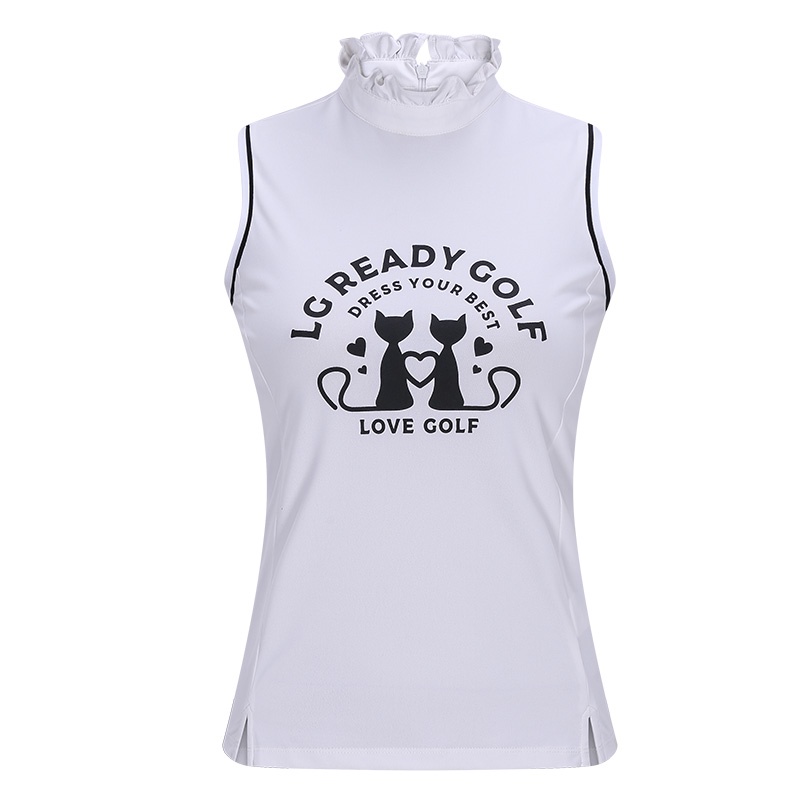 LG Golf Áo thun golf Golf Jersey Slim Slim Thể thao Không tay Mùa hè Mới