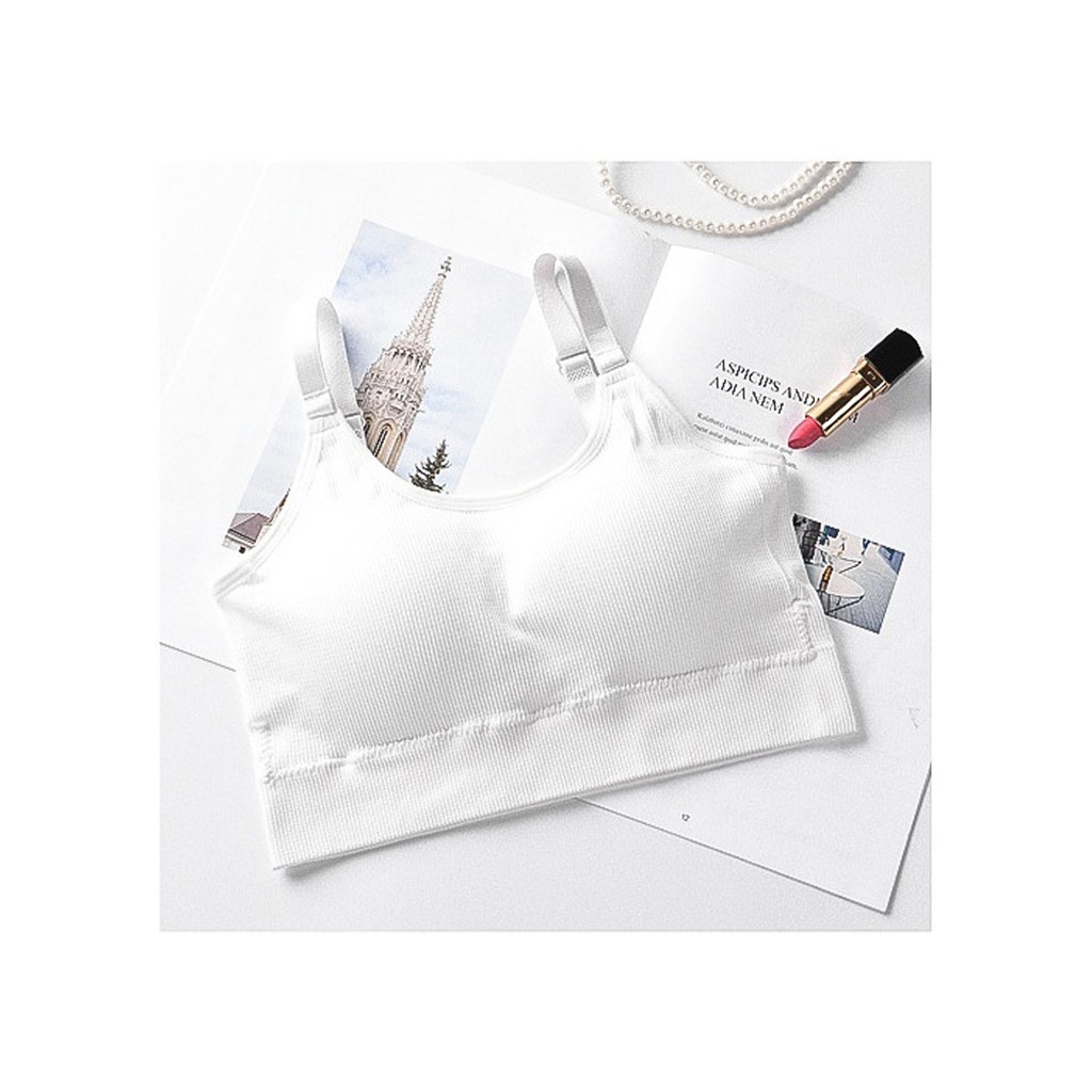 Áo Bra Gân Tăm Dây Điều Chỉnh Cho Nàng Thoải Mái
