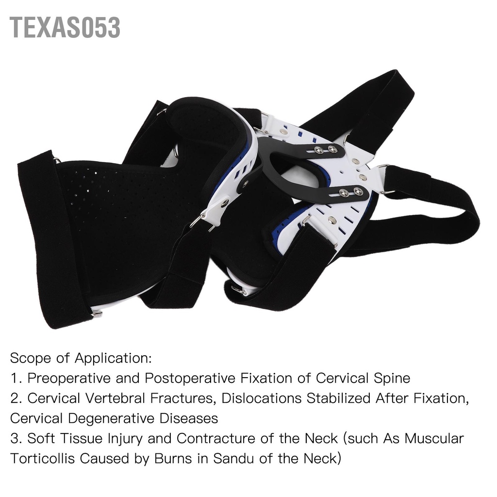 Texas053 Thiết bị kéo cổ tử cung Mềm mại thoáng khí có thể điều chỉnh dễ dàng Làm sạch cố định để phục hồi chức năng