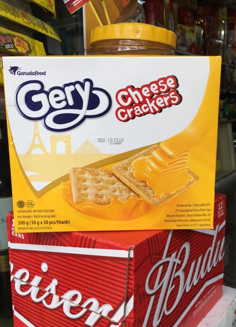 Bánh phô mai Gery Cheese crackers Hộp