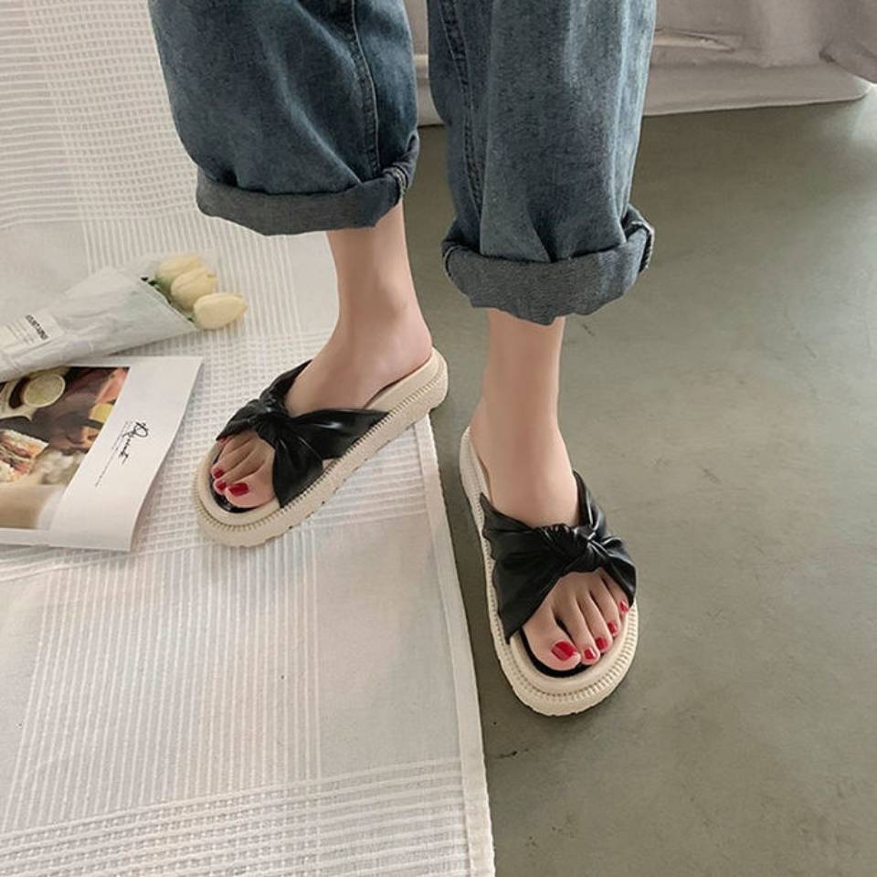Dép Sandal Đế Dày Mềm Mại Thời Trang Mùa Hè Dành Cho Nữ
