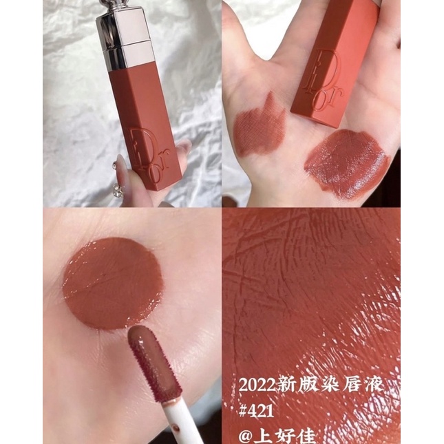 Son Dior Addict Lip Tatoo 421 541 651 Natural Tea bản mới 2022