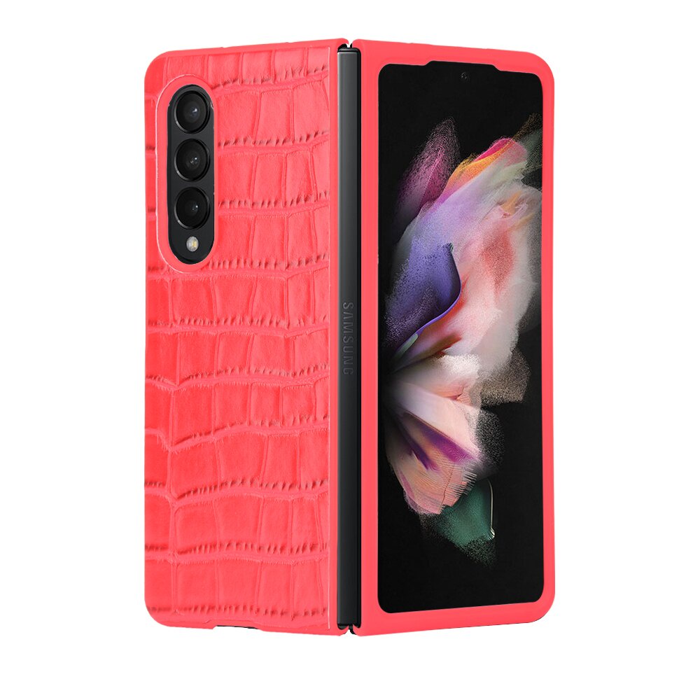 Bao da điện thoại phong cách sang trọng cho Samsung Galaxy Z Fold 3 5G Fold3