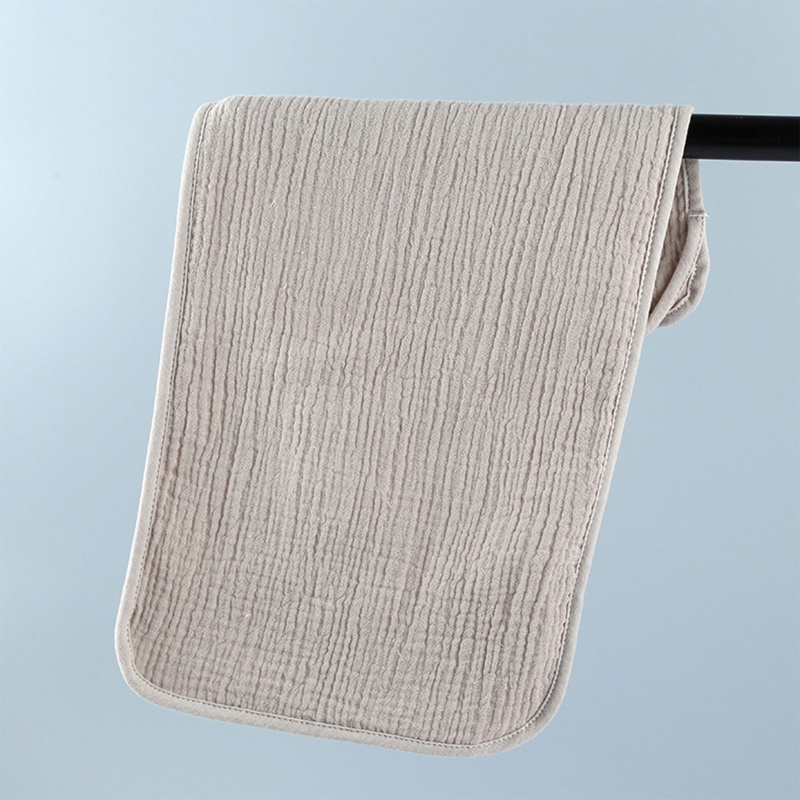 Khăn Lau Mặt Bằng Vải Muslin Màu Trơn Dành Cho Bé Sơ Sinh