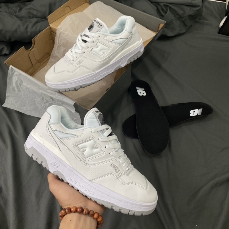 GIÀY NEW.BALANCE 550 ALL WHITE LAI AU