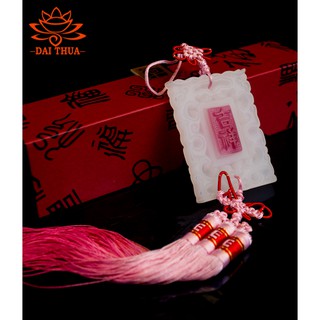 Ngọc bội treo xe lưu ly