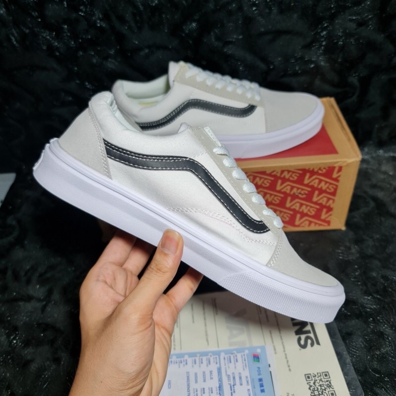 🔥🔥giày_ old skool thể thao bata xám sọc đen full bill box  SIZE 36-43