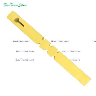 Thẻ ghi tên - Tag ghi tên cây trồng dạng cài màu vàng cọc 100 cái