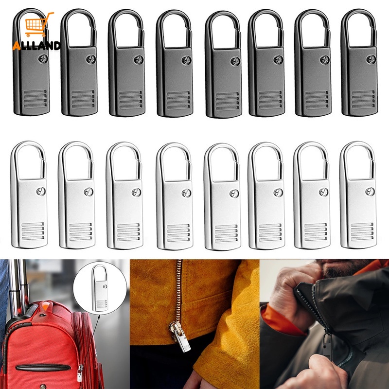 Set 2 Phụ Kiện Kim Loại Đầu Kéo Kim Loại Đa Năng Làm Áo Khoác/Quần Jean/Đồ Thủ Công DIY