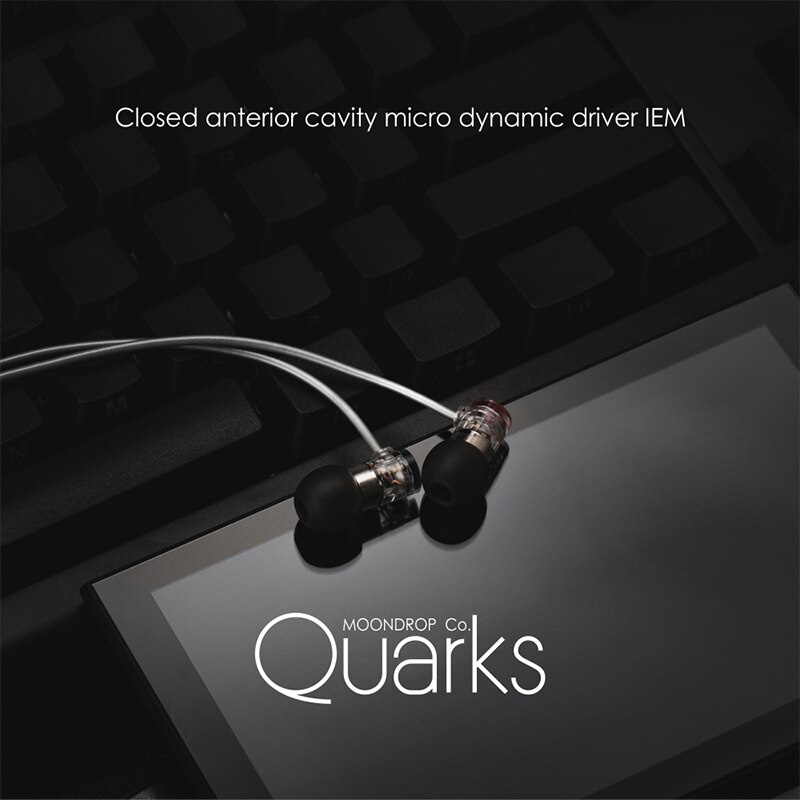 Tai Nghe MoonDrop Quarks DSP Hiệu Suất Cao IEMs 6mm Kèm mic
