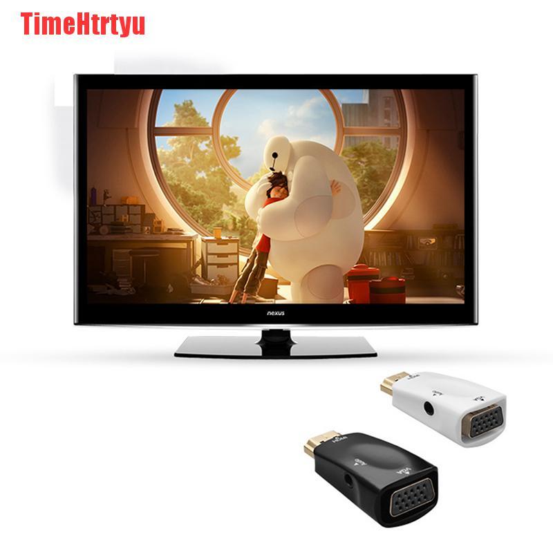 Cáp Chuyển Đổi Từ Timehtty 1080p Hdmi Sang Vga Đầu Ra Âm Thanh 3.5mm