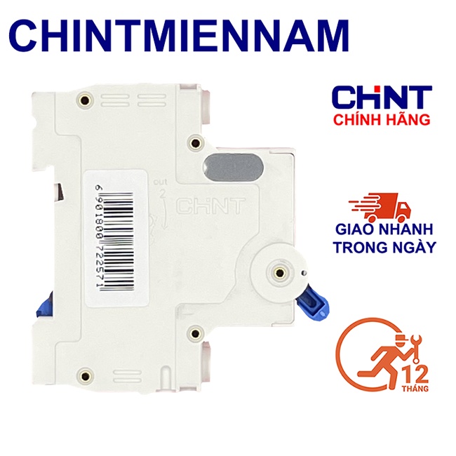 Cầu Dao Aptomat An Toàn MCB NXB-63 1P 1A-63A 1 Pha 6Ka Hãng CHINT