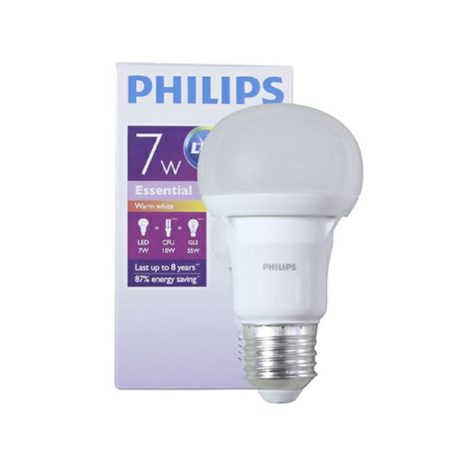 Bóng Đèn Essential Led Bulb 9W E27 6500K 230V A60 Philips.