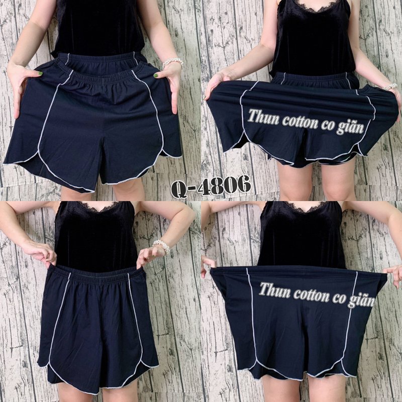 SALE Quần sọt short đùi BIG SIZE viền chỉ nổi 4806