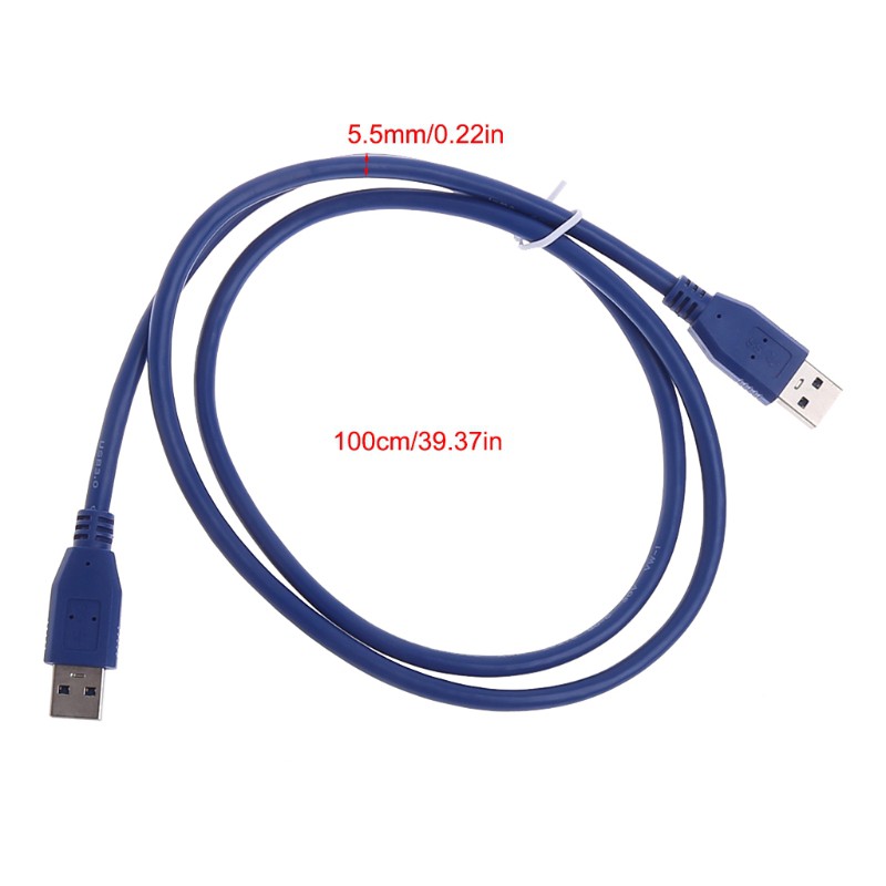 Cáp Mở Rộng Usb 3.0 Dài 1m Màu Xanh Dương