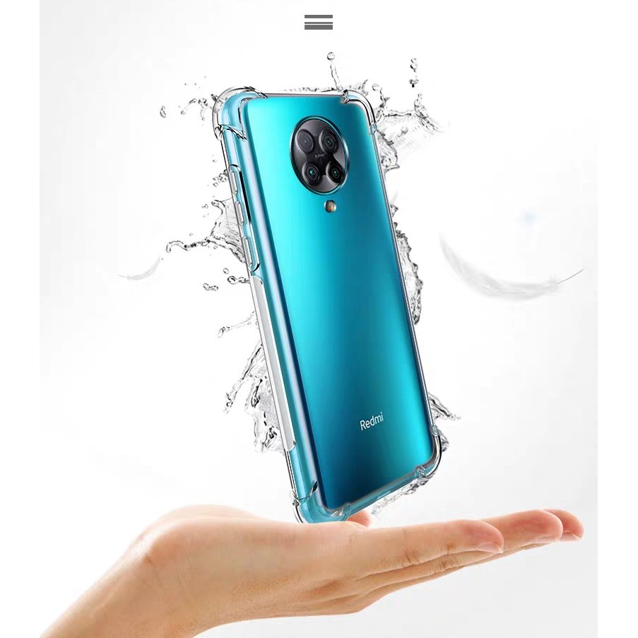 Ốp lưng Xiaomi Redmi K30 Pro / Poco F3 / K40 / Poco F2 Pro dùng chung dẻo trong suốt lồi 4 góc hạn chế ố vàng 1