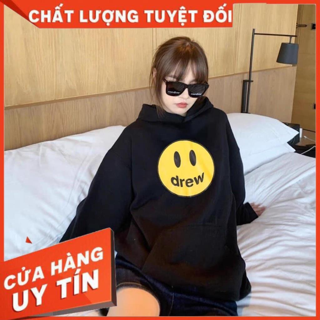 Áo hoodie Unisex nam nữ Drew House mặt cười form rộngcao cấp, áo phông nỉ bông đẹp giá rẻ K133